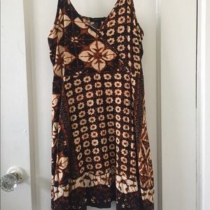 Tribal/Floral Printed Dress